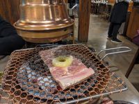 69) Korea BBQ Abendessen, Seoul, Südkorea