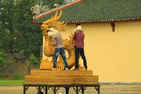 Im Kaiserpalast in Hue