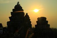 Sonnenuntergang am Bakeang