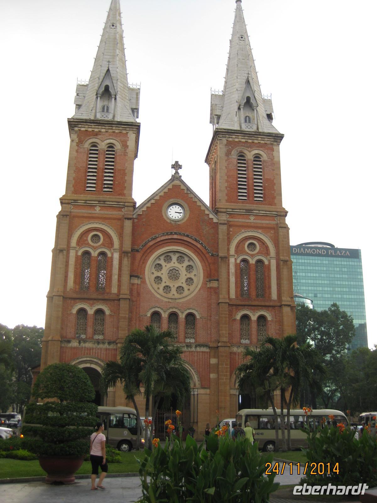 Die Kathedrale von Ho-Chi-Minh-Stadt 