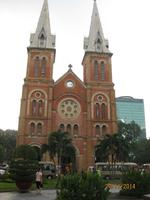 Die Kathedrale von Ho-Chi-Minh-Stadt 