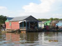 Auf Bootsfahrt auf dem Tonle Sap-See
