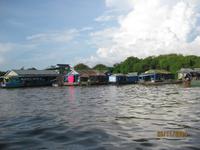 Auf Bootsfahrt auf dem Tonle Sap-See