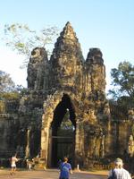 Das Eingangstor zu Angkor Thom