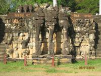 Die Elefantenterrassen von Angkor Thom