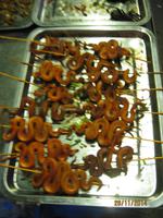 Imbiss auf dem Nachtmarkt