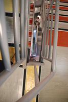 Taipeh Tower - Blick nach unten im Treppenhaus