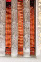 Gebetskerzen im Bao an-Tempel