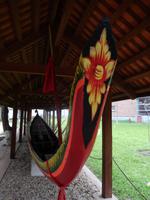 Traditionelles Boot - Ethnologiemuseum Hanoi