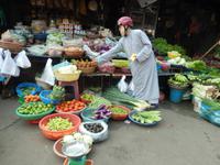 Gemüsekauf Dong Ba Markt