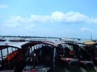 Fahrt auf dem Mekong