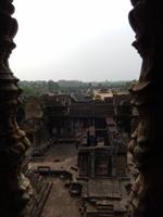 Aussicht Tempelanlage Angkor Wat