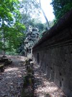 Schutzmauer der Khmer