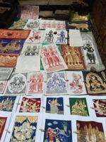 Drucke Kunst Kambodscha