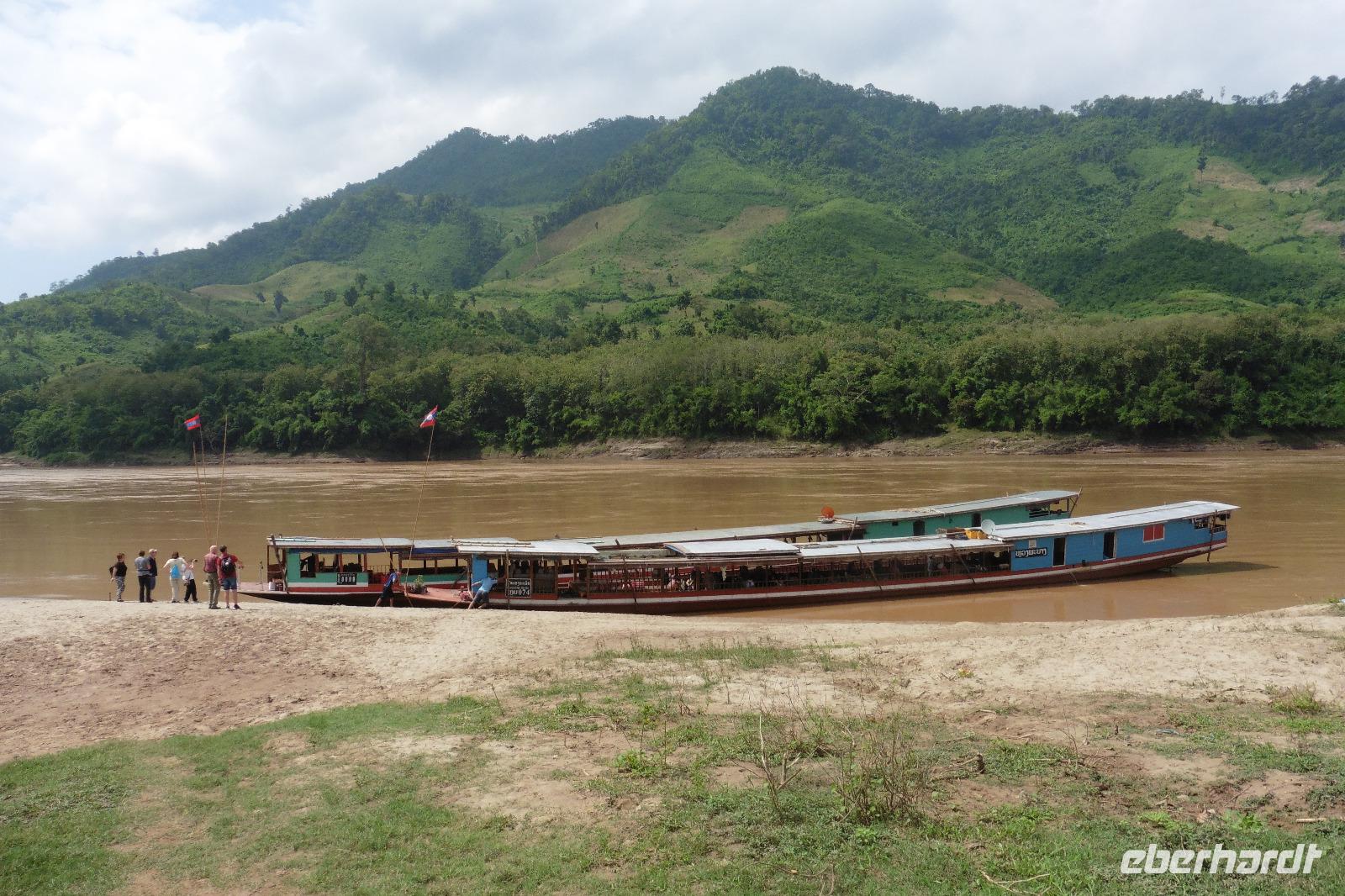 Bootsfahrt Laos