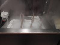 Hier kochen Nudeln