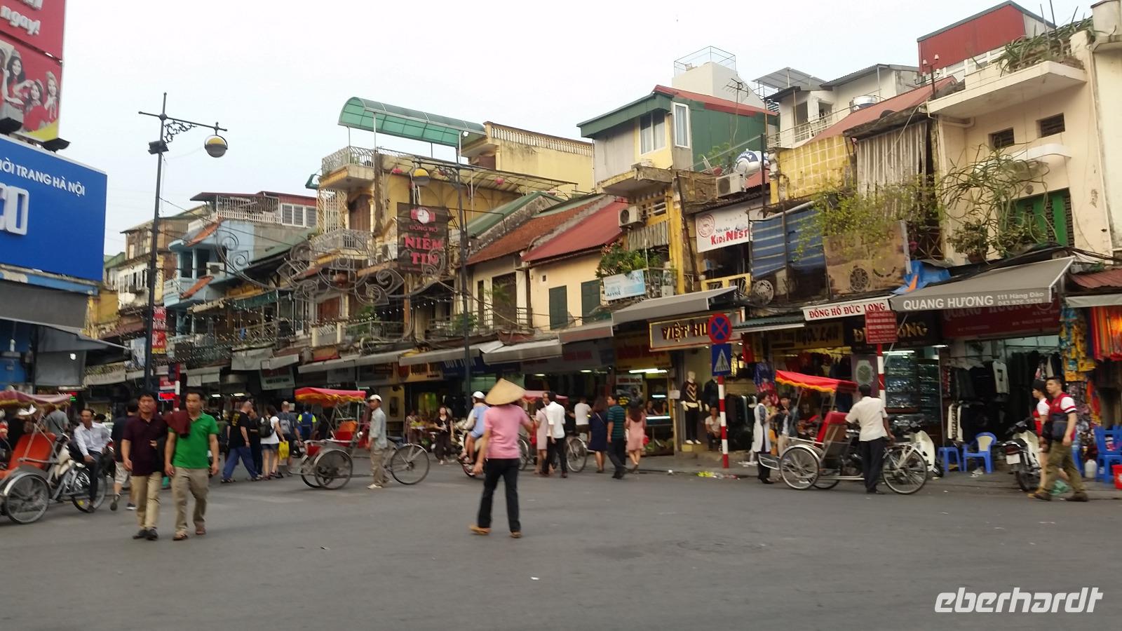 Rikscha Fahrt Hanoi