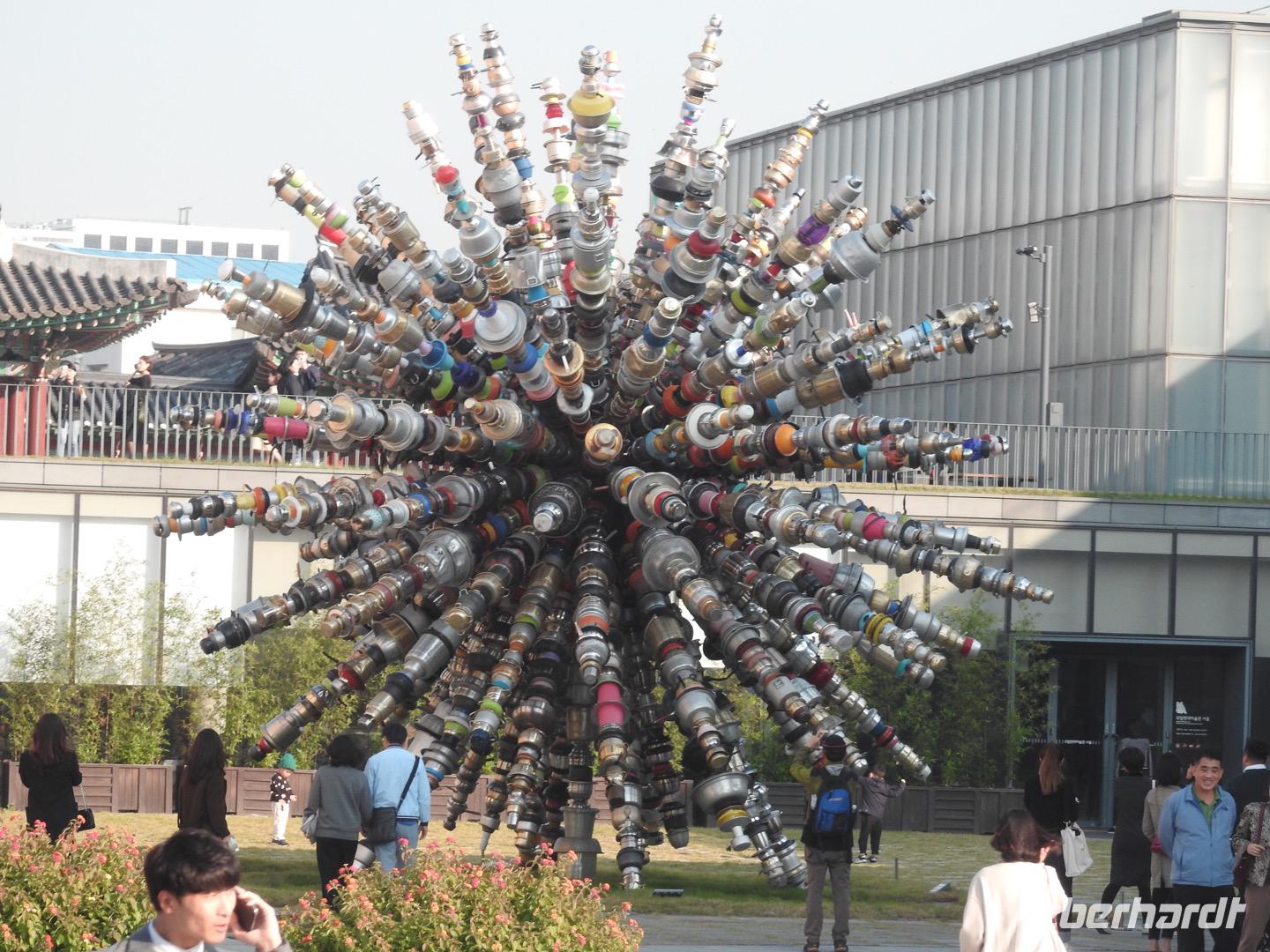 Straßenkunst Seoul