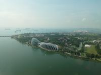 Aussicht aus dem Singapur Flyer