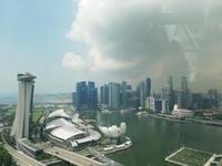 Aussicht aus dem Singapur Flyer