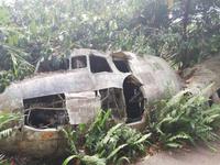 Altes abgestürztes Flugzeug in Kuranda