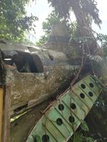 Altes abgestürztes Flugzeug in Kuranda