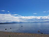 1007_Lake Taupo; Motutere Beach