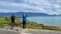 Rundreise Neuseeland // Blick auf die Bucht von Kaikoura