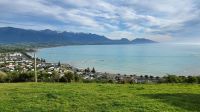 Rundreise Neuseeland // Blick auf die Bucht von Kaikoura