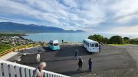 Rundreise Neuseeland // Blick auf die Bucht von Kaikoura