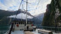 Rundreise Neuseeland // Kreuzfahrt im Milford Sound
