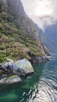 Rundreise Neuseeland // Kreuzfahrt im Milford Sound