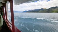 Rundreise Neuseeland // Fahrt mit der TSS Earnslaw über den Lake Wakatipu in Queenstown