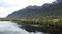 Rundreise Neuseeland // Mirror Lakes im Fiordland Nationalpark