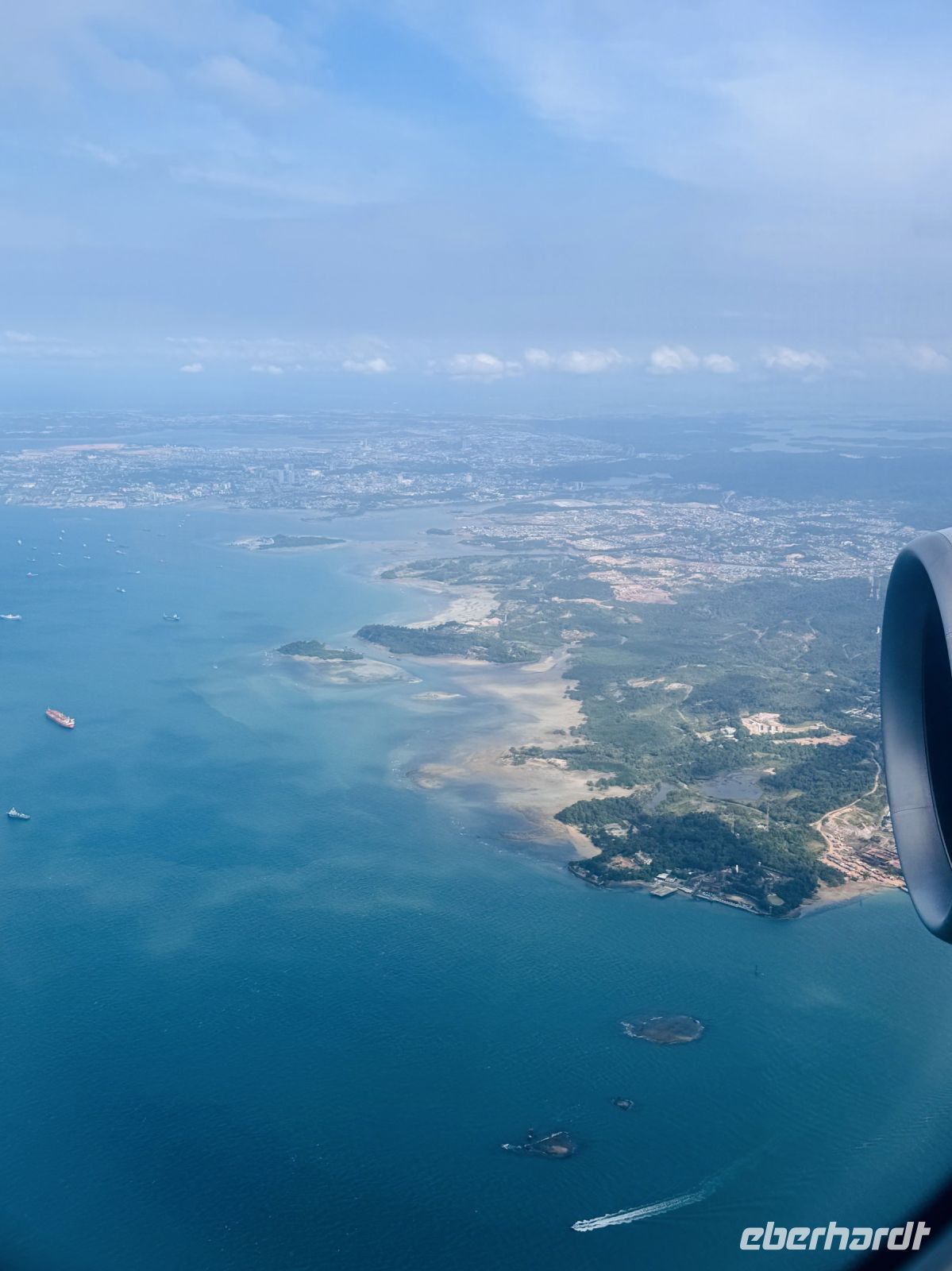 Tag 2 - Anflug auf Singapur 