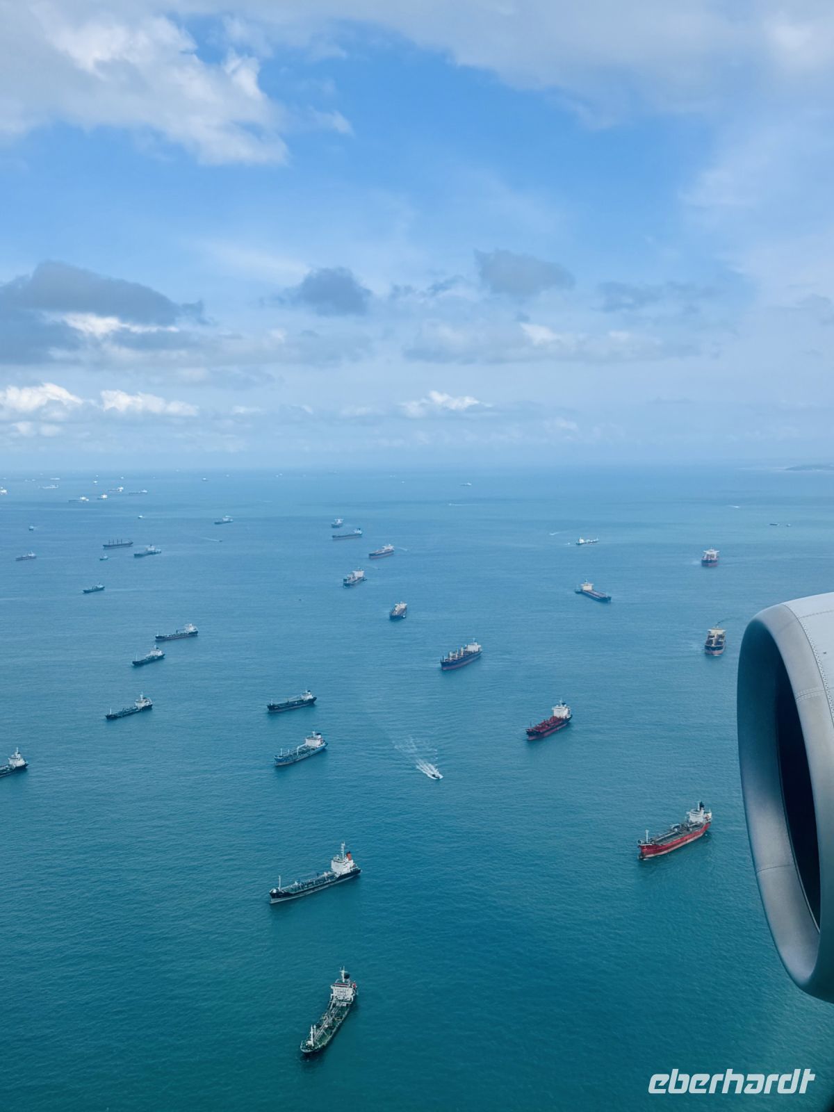 Tag 2 - Anflug auf Singapur 