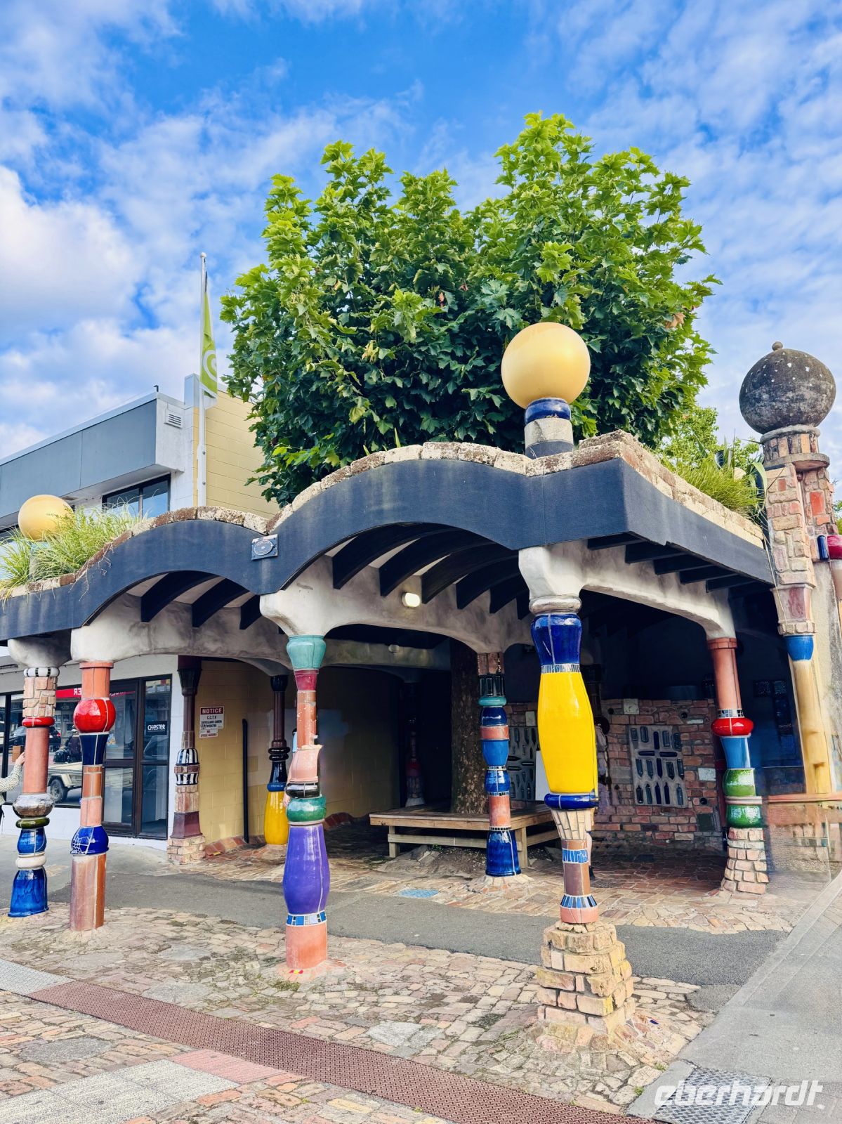 Tag 7 - Hundertwasser-Toilette in Kawakawa
