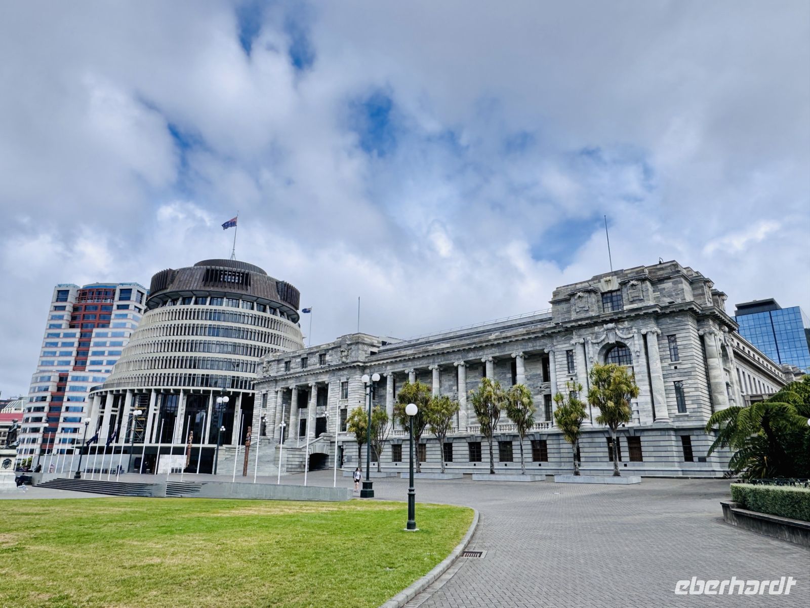 Tag 11 - „Beehive“-Parlamentsgebäude, Wellington 