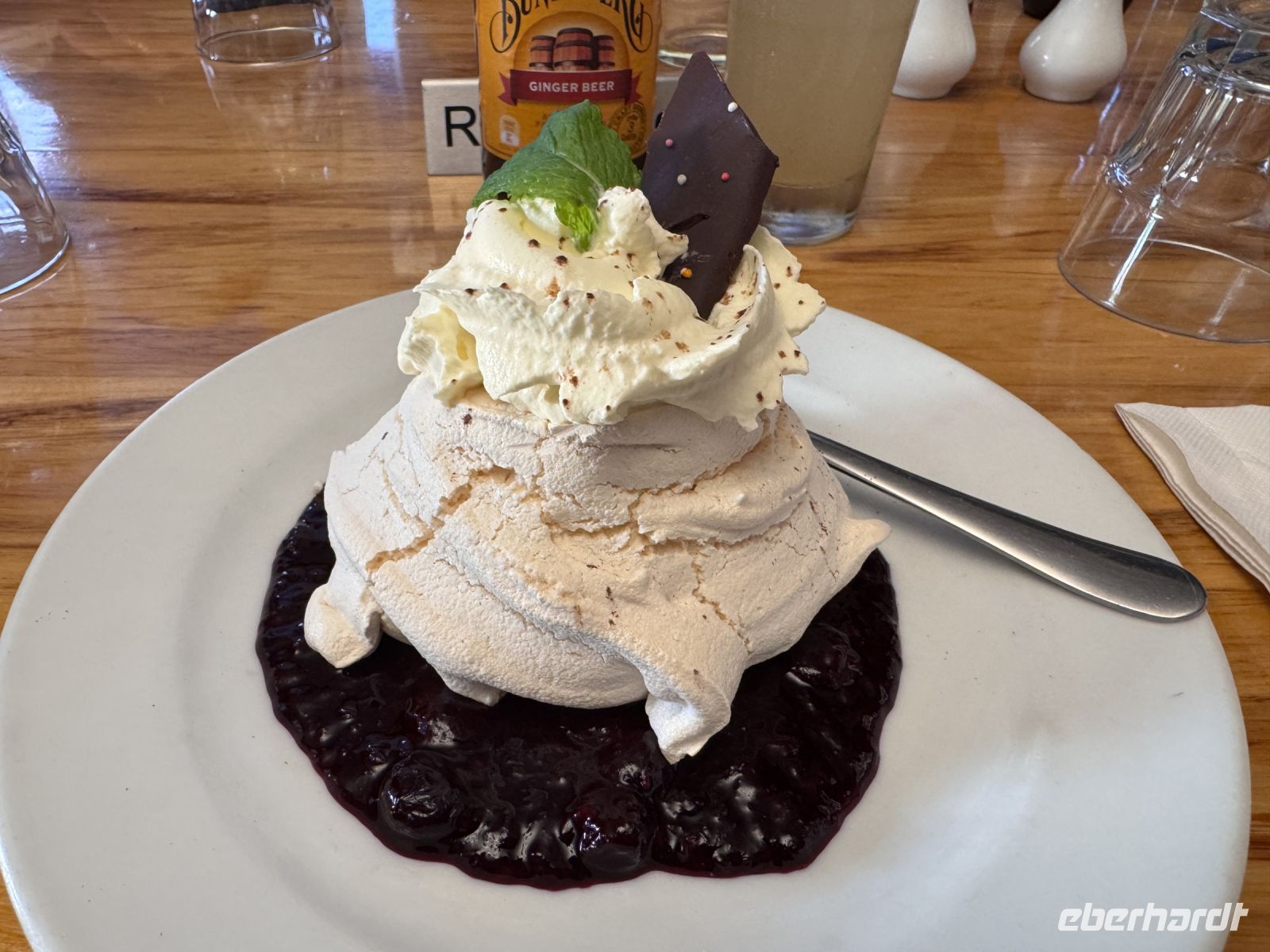 Tag 13 - Pavlova-Dessert