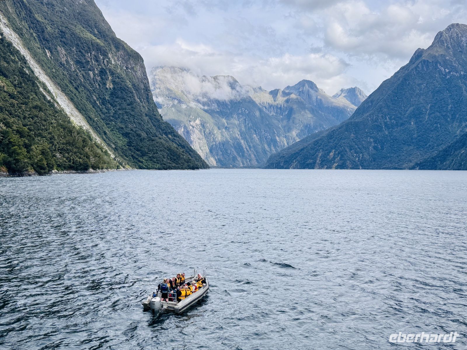 Tag 16 - Tenderbootsfahrt im Milford Sound