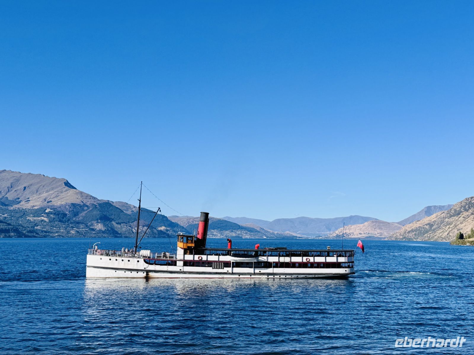 Tag 18 - Dampfschiff TSS Earnslaw