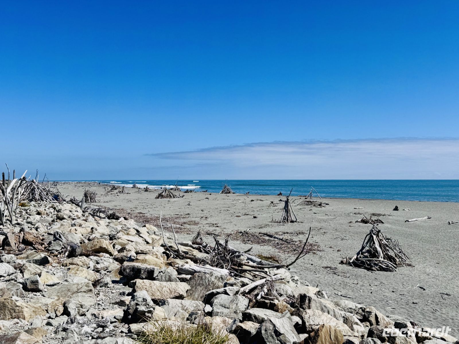 Tag 20 - Treibholz-Strand in Hokitika