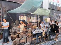 Streetart in China Town Singapore 