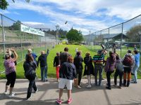 Gummistiefel-Weitwurf in Taihape 