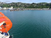 Abfahrt von Wellington 