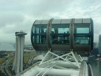 Fahrt mit dem Singapore Flyer (1)