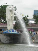 Wahrzeichen Singapurs Merlion 