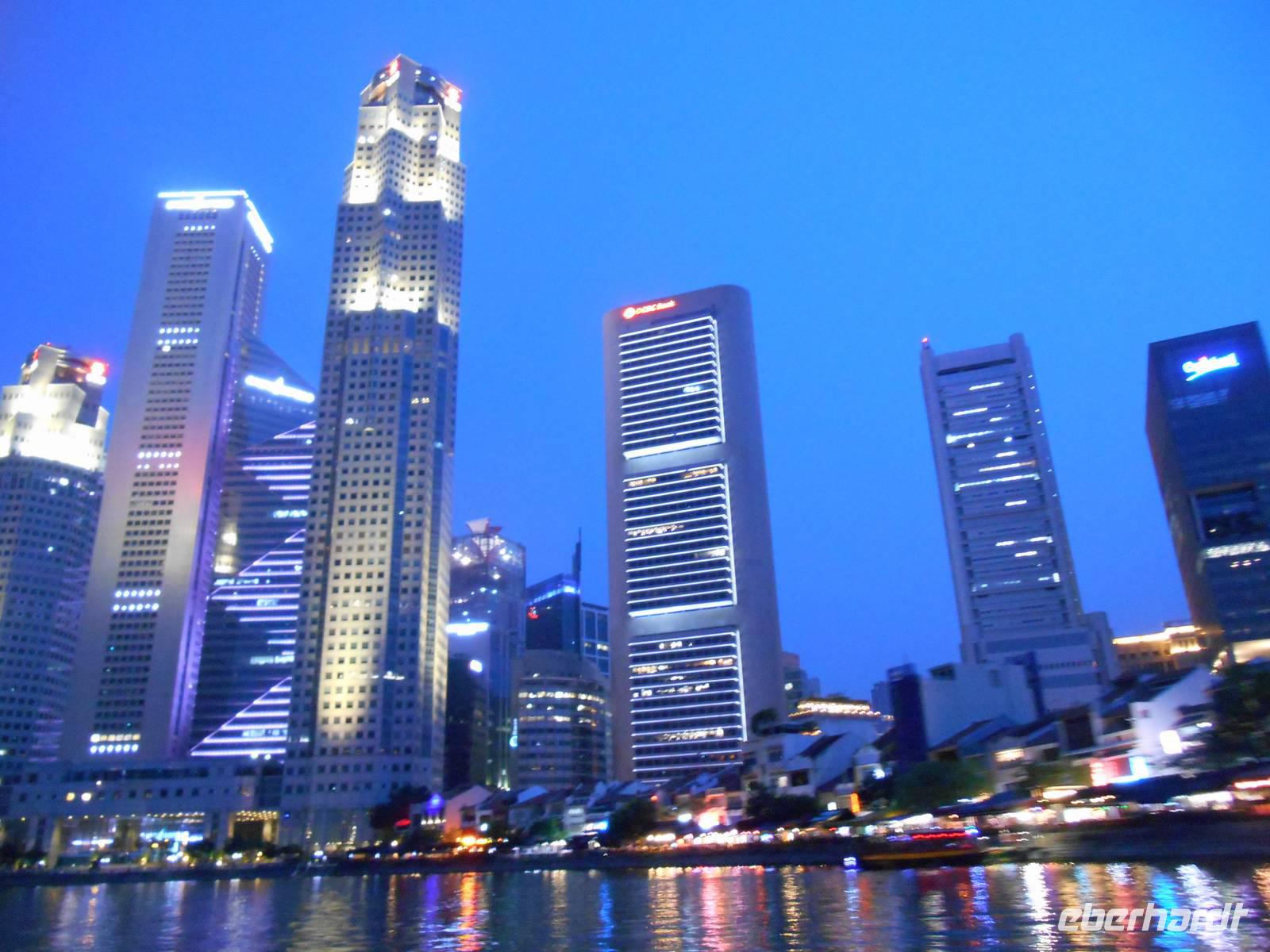 Skyline von Singapur