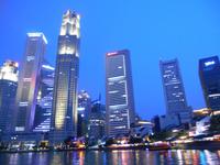 Skyline von Singapur