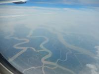 Hinflug - Über Indien - Rundeise Neuseeland - Nordinsel